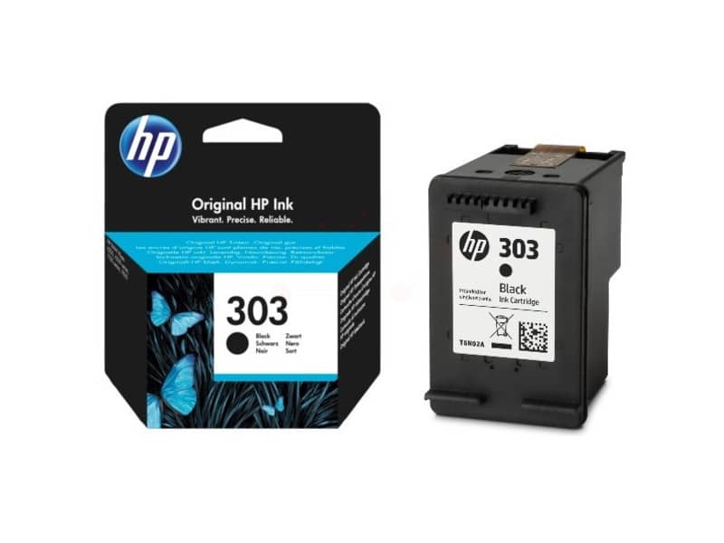 Cartuccia inkjet ink pigmentato 303 HP nero T6N02AE