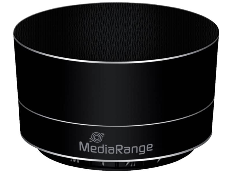 Altoparlante stereo Bluetooth Media Range nero mini 3W MR733