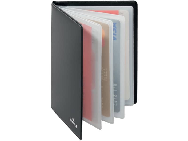 Porta carte di credito DURABLE RFID Secure 54x86 mm antracite per 8 carte 230958