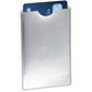 Tasca porta carte di credito DURABLE RFID SECURE argento metallizzato 54x86mm conf. 10 - 890023