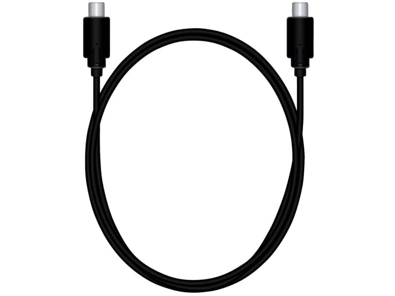 Cavo di connessione Media Range USB 3.1 Tipo C nero 1,2m MRCS161