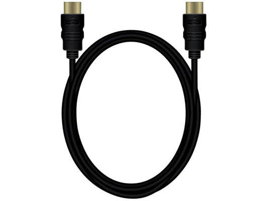 Cavo di collegamento Media Range HDMI ad alta velocità con Ethernet contatti dorati 18 Gbit/s 1,8mt - MRCS156