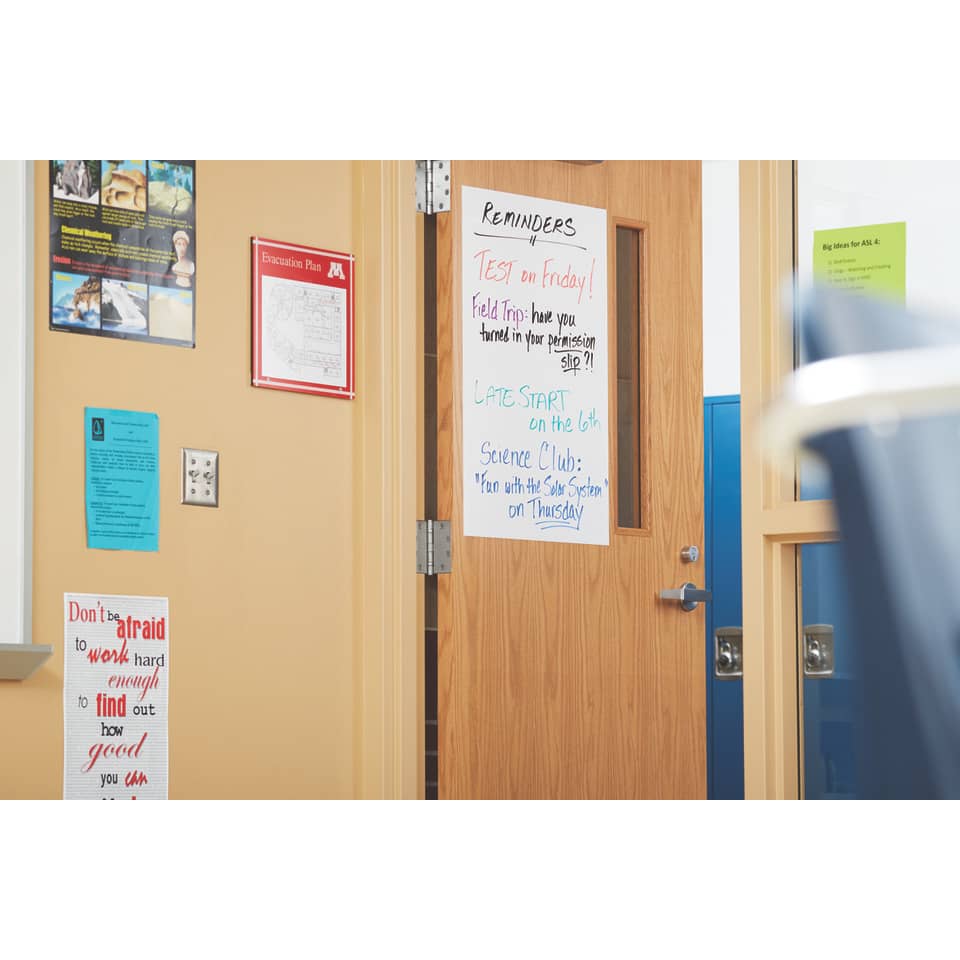 Lavagna cancellabile in rotolo Post-it® Super Sticky 60.9 cm x 91.4 cm bianco DEF3x2-EU