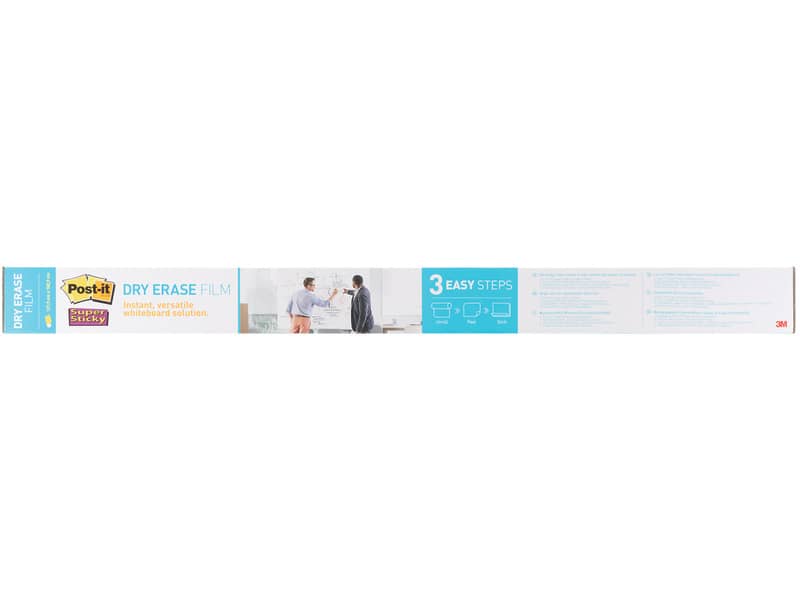 Lavagna cancellabile in rotolo Post-it® Super Sticky 1.219 m x 1.829 m bianco DEF6x4-EU