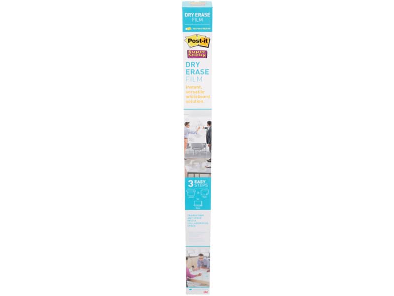 Lavagna cancellabile in rotolo Post-it® Super Sticky 1.219 m x 1.829 m bianco DEF6x4-EU
