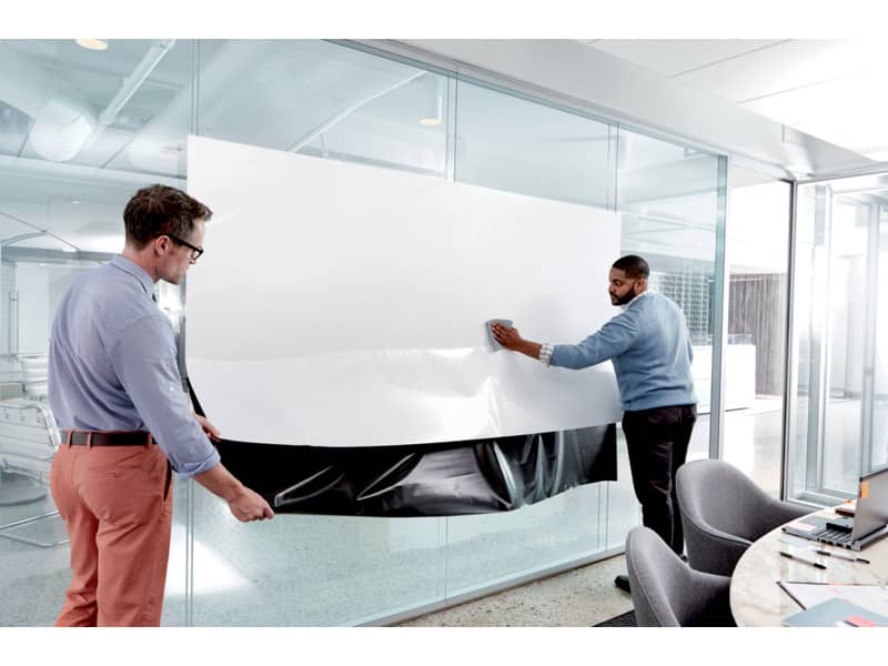 Lavagna cancellabile in rotolo Post-it® Super Sticky 1.219 m x 1.829 m bianco DEF6x4-EU