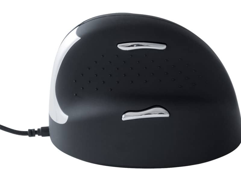 Mouse verticale per destrorsi R-GO Tools laser nero 165-195 mm con cavo RGOHE