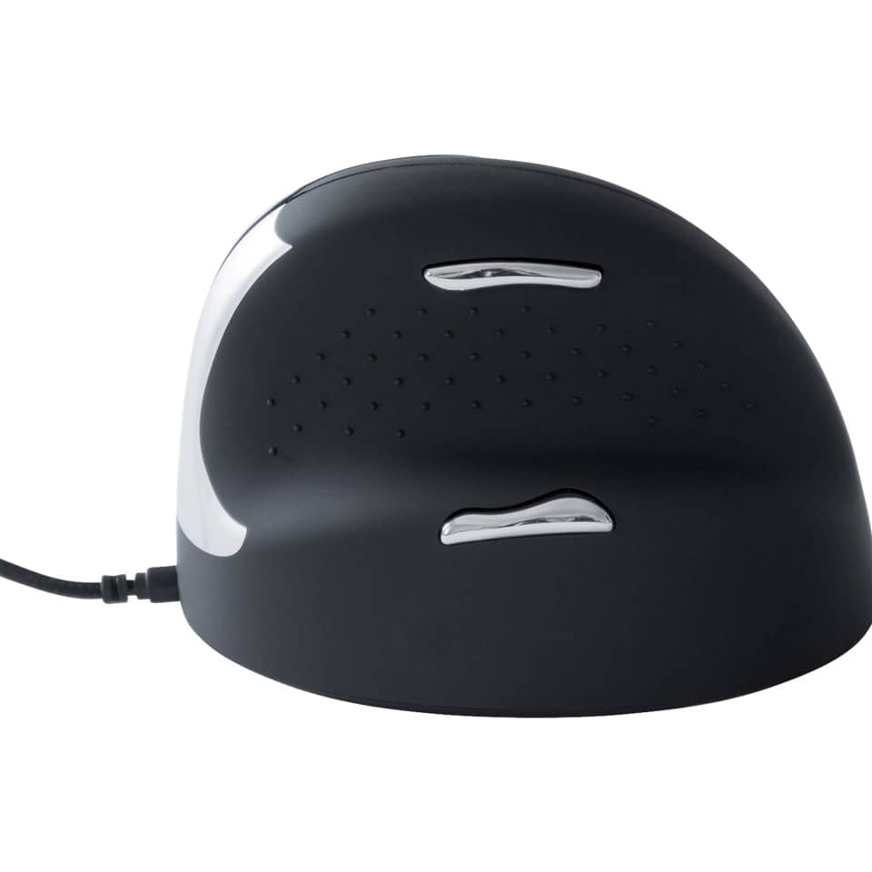 Mouse verticale per destrorsi R-GO Tools laser nero 165-195 mm con cavo RGOHE