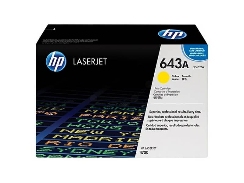 Toner 643A HP giallo standard Q5952A
