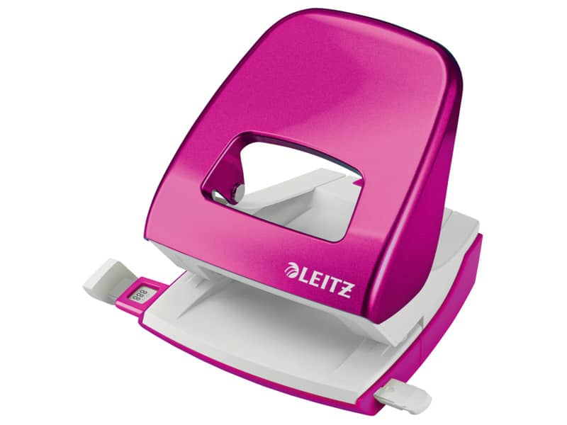 Perforatore 5008 2 fori - 30 fogli Leitz NeXXt Series fucsia metallizzato 50081123