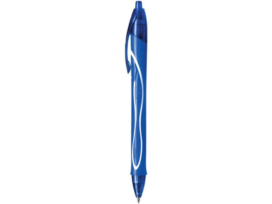 Penna gel a scatto BIC Gel-Ocity Quick Dry M 0,7 mm blu 950442