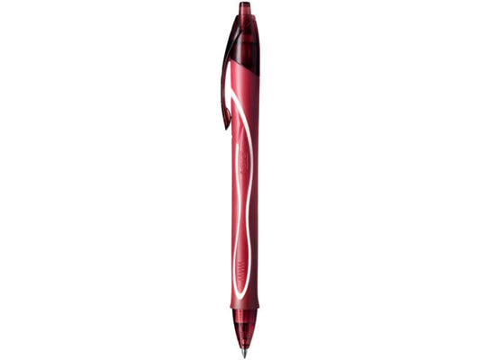 Penna gel a scatto BIC Gel-Ocity Quick Dry M 0,7 mm rosso 949874