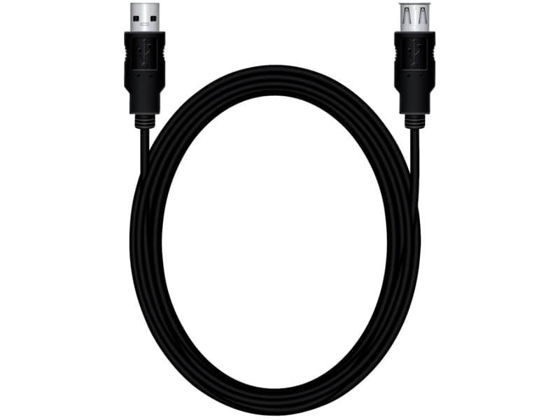 Cavo di prolunga Media Range USB 2.0 A/A 3m nero MRCS111