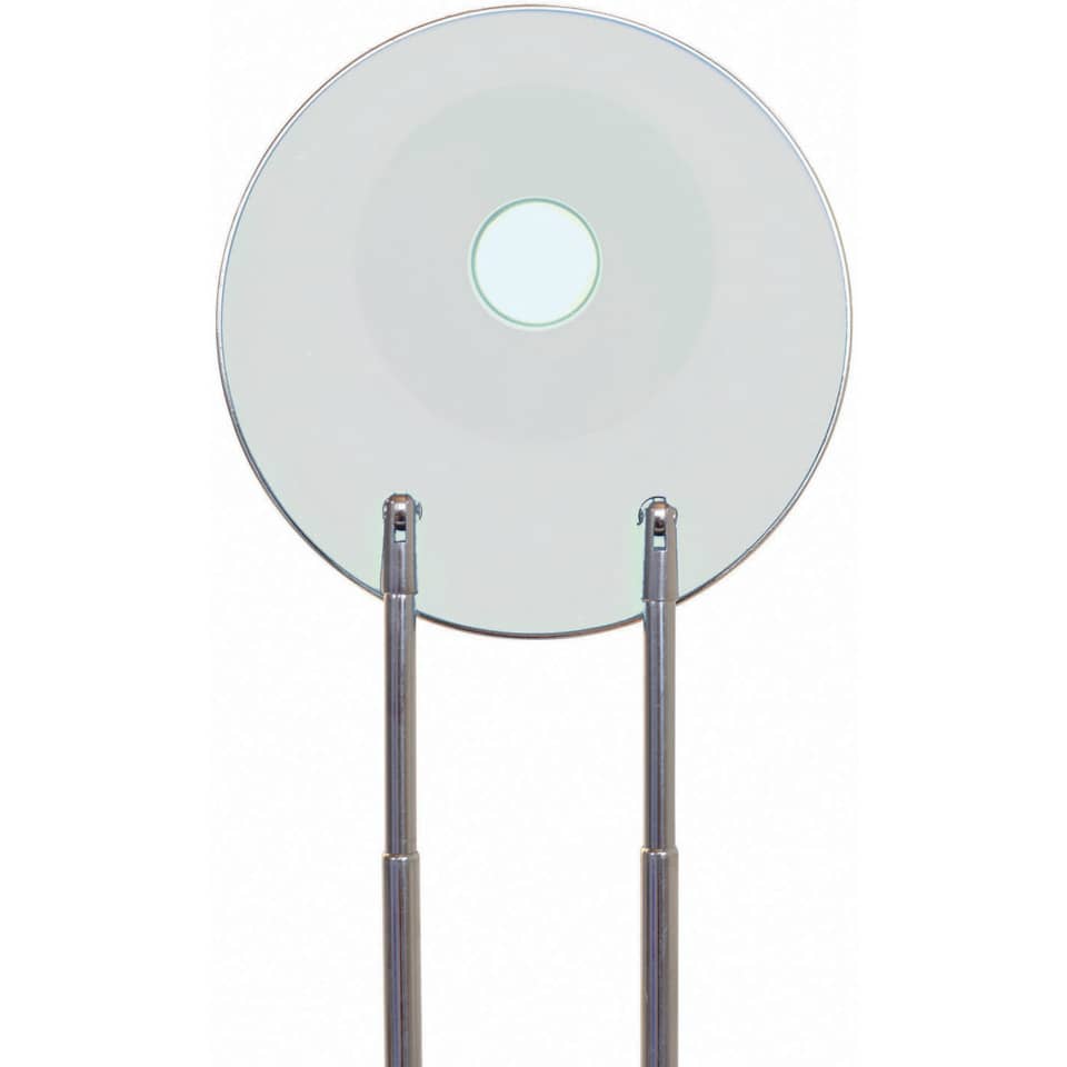 Lampada da scrivania a LED MAULpuck acciaio bianco 8201202