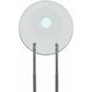 Lampada da scrivania a LED MAULpuck acciaio bianco 8201202
