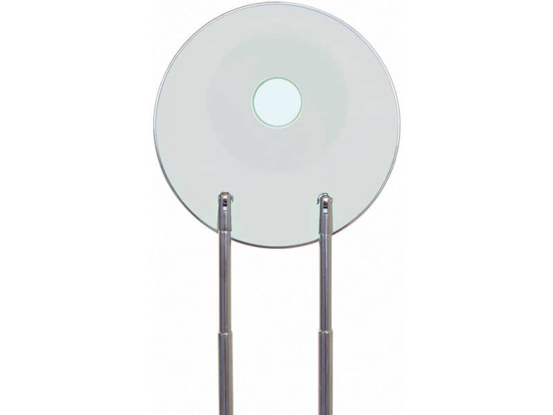 Lampada da scrivania a LED MAULpuck acciaio bianco 8201202
