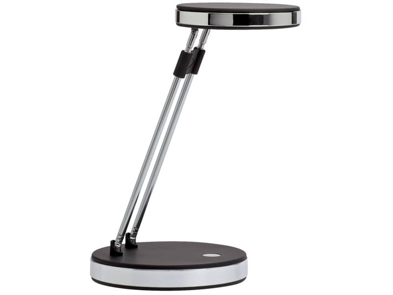 Lampada da scrivania a LED MAULpuck acciaio nero 8201290