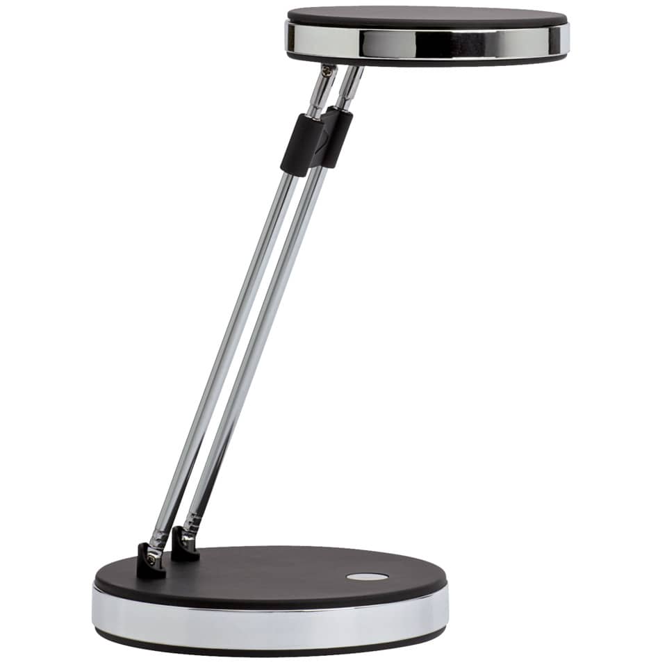 Lampada da scrivania a LED MAULpuck acciaio nero 8201290