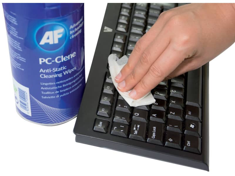 Salviette detergenti AF International PC-Clene barattolo da 100 - APCC100