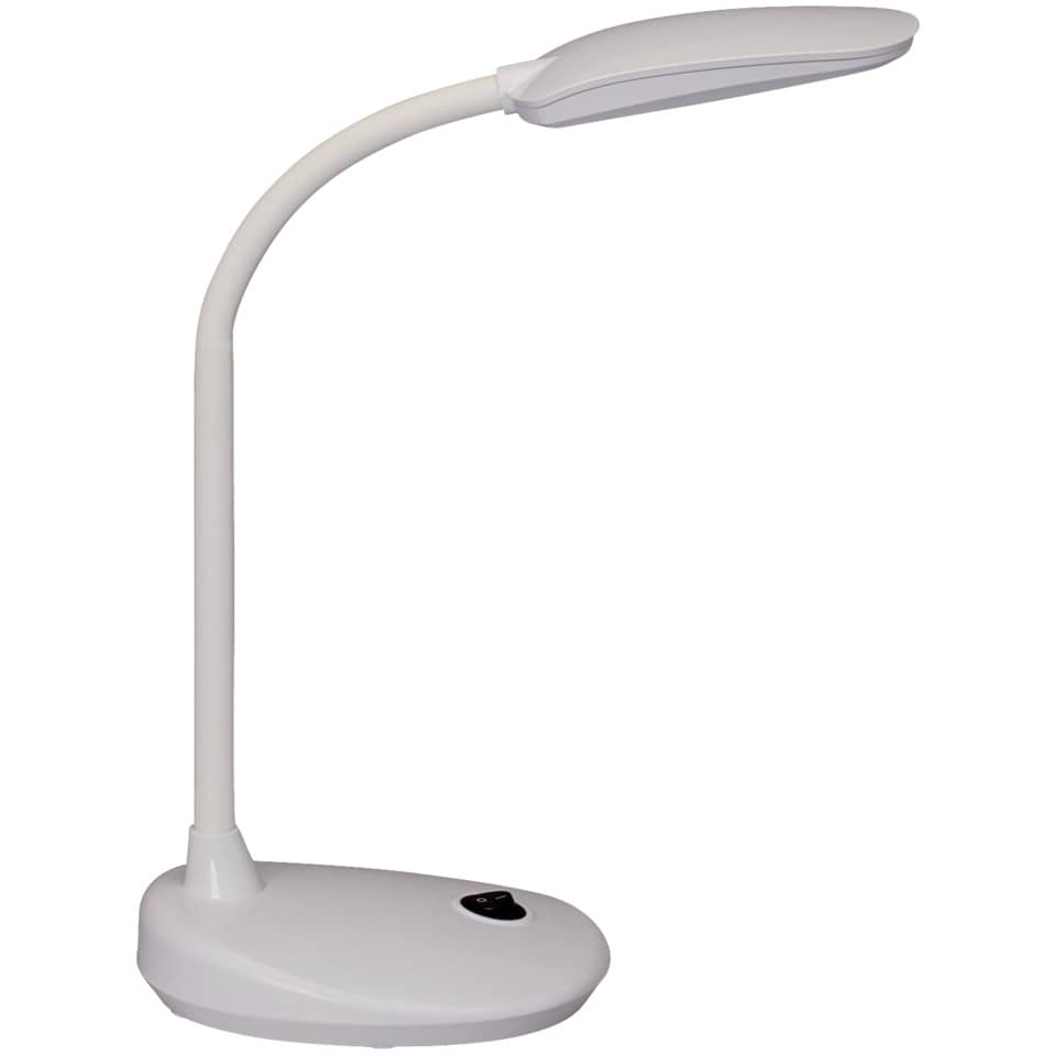 Lampada da scrivania MAUL a LED MAULflexi plastica/metallo bianco 6 W, 250 Lm, 3100K - 8201602