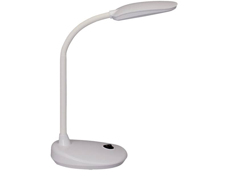 Lampada da scrivania MAUL a LED MAULflexi plastica/metallo bianco 6 W, 250 Lm, 3100K - 8201602