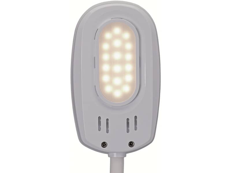 Lampada da scrivania MAUL a LED MAULflexi plastica/metallo bianco 6 W, 250 Lm, 3100K - 8201602