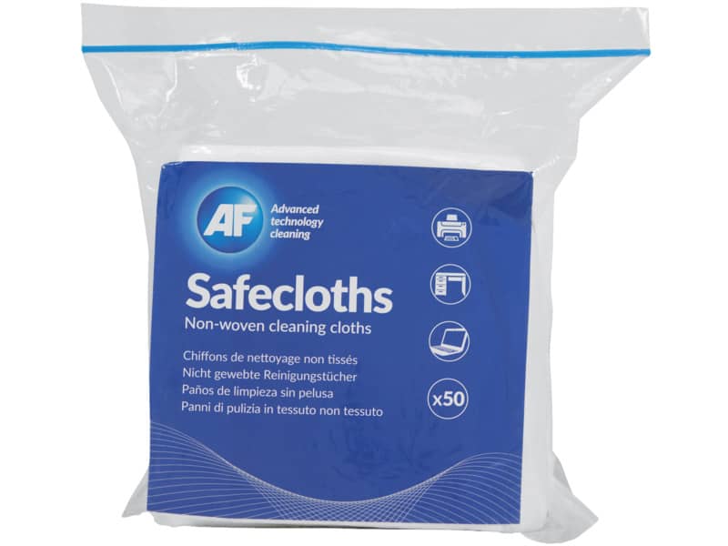 Panni superassorbenti AF International 32x34 cm Safecloths Confezione da 50 panni - ASCH050