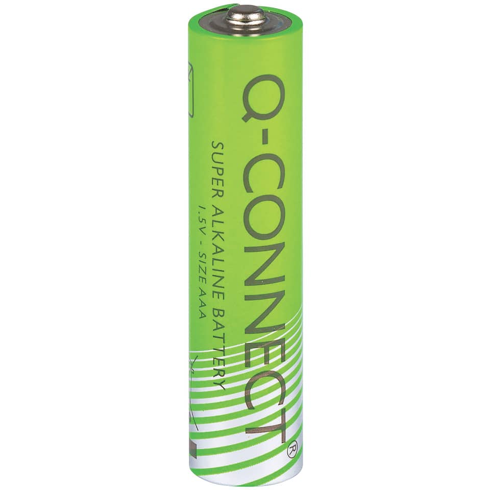 Batteria alcalina Q-Connect Micro 1.5 V AAA LR03 conf. da 4 - KF00488