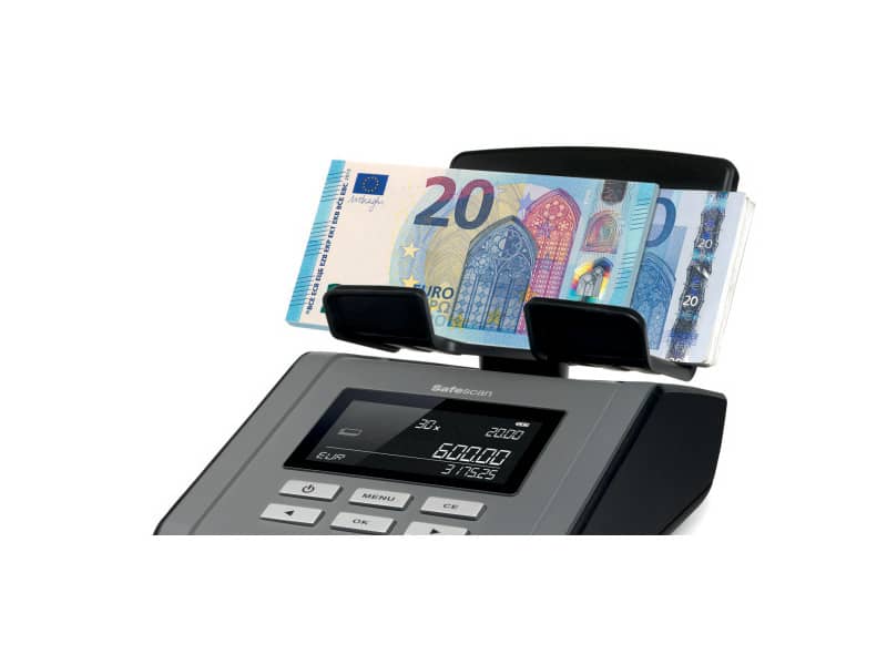 Bilancia conta denaro Safescan 6165 nero  131-0573