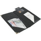 Portaconto Securit® Classic in similpelle 12x23 cm nero MC-CRBP-BL