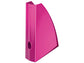 Portariviste Leitz WOW in polistirolo A4 fucsia metallizzato 7,5x25,8x31,2 cm - 52771023