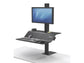 Postazione di lavoro Fellowes Lotus™ VE Sit-Stand – Singola nero 8080101
