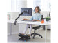 Braccio Monitor Singolo per regolare monitor LCD/TFT Fellowes Platinum Series nero max 24 pollici - 8043301