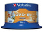 DVD-R Verbatim 16x 4.7 GB stampabile Spindle Case in confezione da 50 dvd - 43533