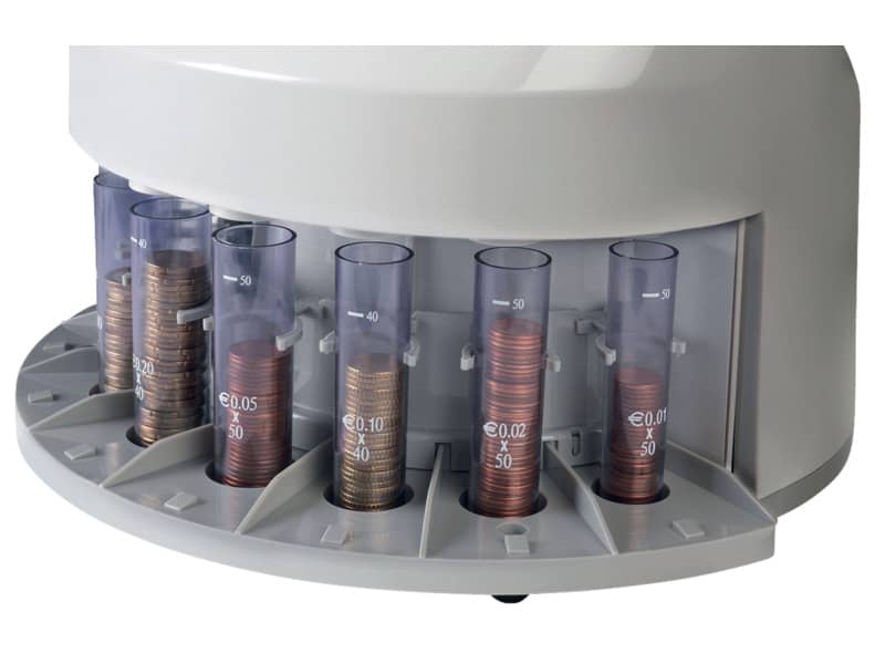 Conta e dividi monete Safescan 1250 fino a 500 monete grigio 113-0547