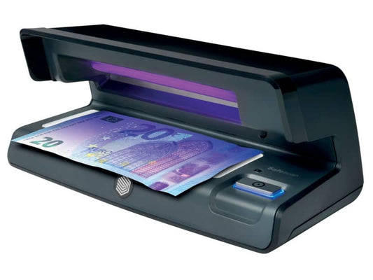 Verificatore banconote false Safescan 70 nero - luce bianca a Led 131-0398