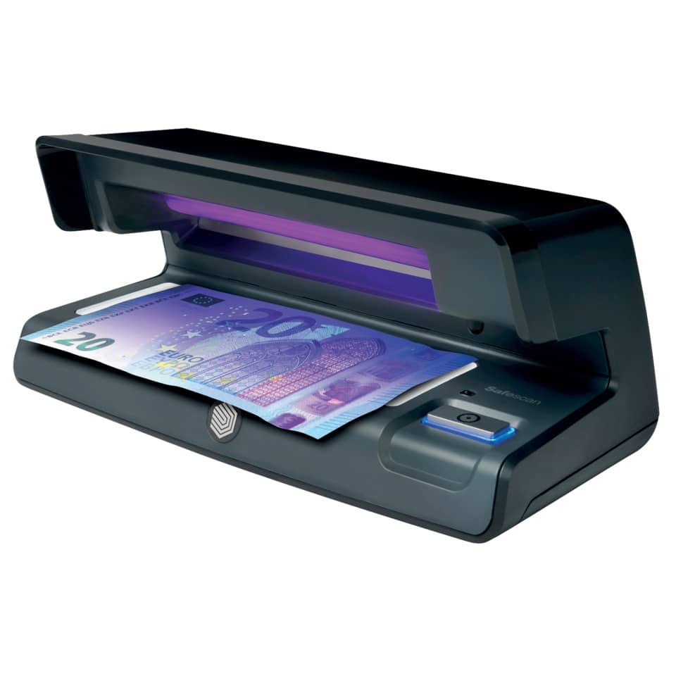 Verificatore banconote false Safescan 70 nero - luce bianca a Led 131-0398