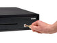 Cassetto portadenaro Safescan LD-4141 in metallo/plastica nero 132-0423