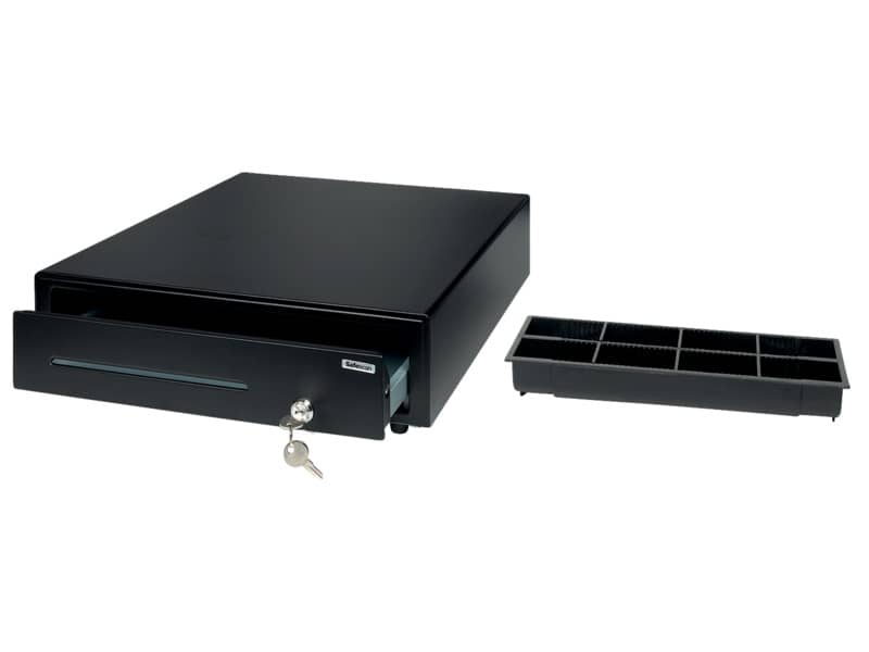 Cassetto portadenaro Safescan LD-4141 in metallo/plastica nero 132-0423