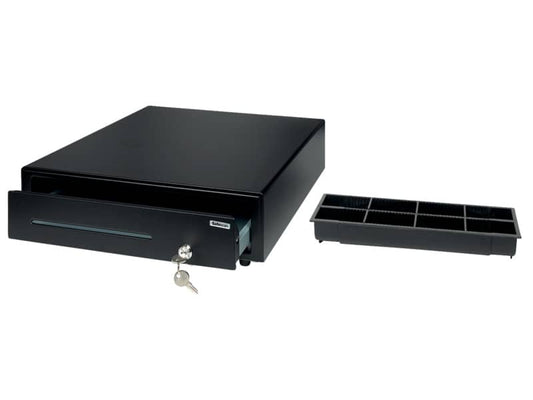 Cassetto portadenaro Safescan LD-4141 in metallo/plastica nero 132-0423