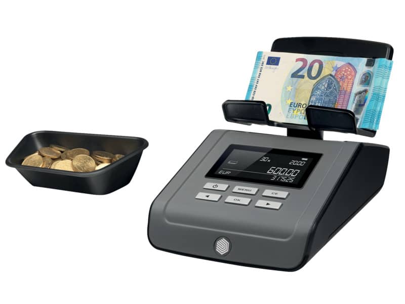 Bilancia conta denaro Safescan 6165 nero  131-0573