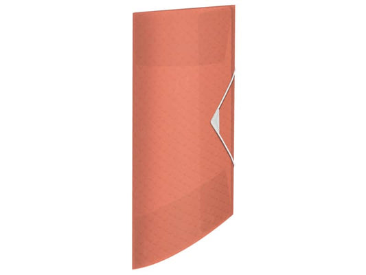 Cartella a 3 lembi Esselte Colour'Ice PP goffrato A4 albicocca 626221