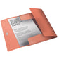 Cartella a 3 lembi Esselte Colour'Ice PP goffrato A4 albicocca 626221