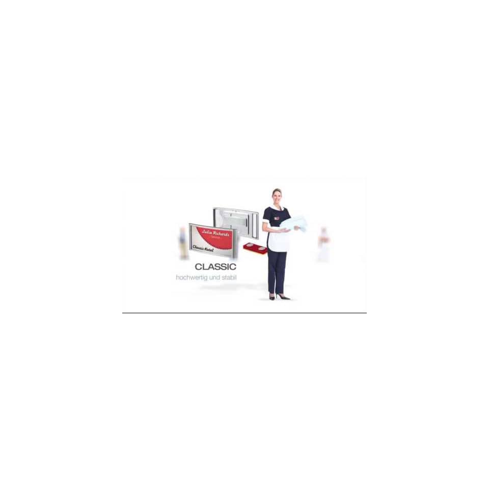 Portanomi DURABLE CLICK FOLD CON COMBI CLIP polipropilene trasparente inserto 54x90mm  conf. 25 - 821419