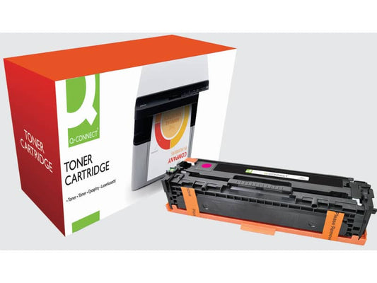 Toner Q-Connect compatibile con HP CE323A - magenta KF15155