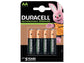 Batterie ricaricabili Duracell Precaricata Stilo 2400 mAh AA conf. da 4 - DU75