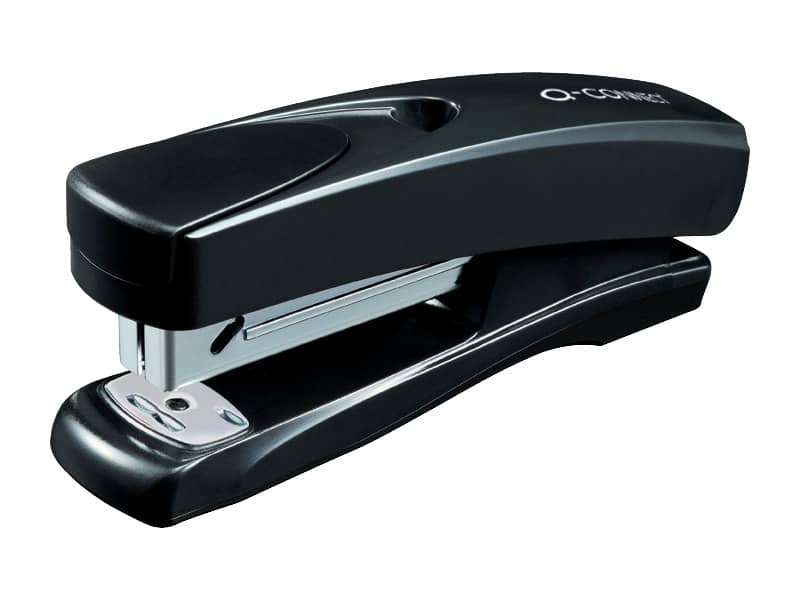 Cucitrice da tavolo Q-Connect ABS 20 ff nero profondità di cucitura 5,5 cm - KF01056