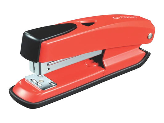 Cucitrice da tavolo Q-Connect metallo 20 ff rosso profondita di cucitura 6,1 cm - KF02150