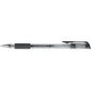 Penna a sfera inchiostro gel Q-Connect con cappuccio 0,7 mm nero Conf. 10 pezzi - KF21716