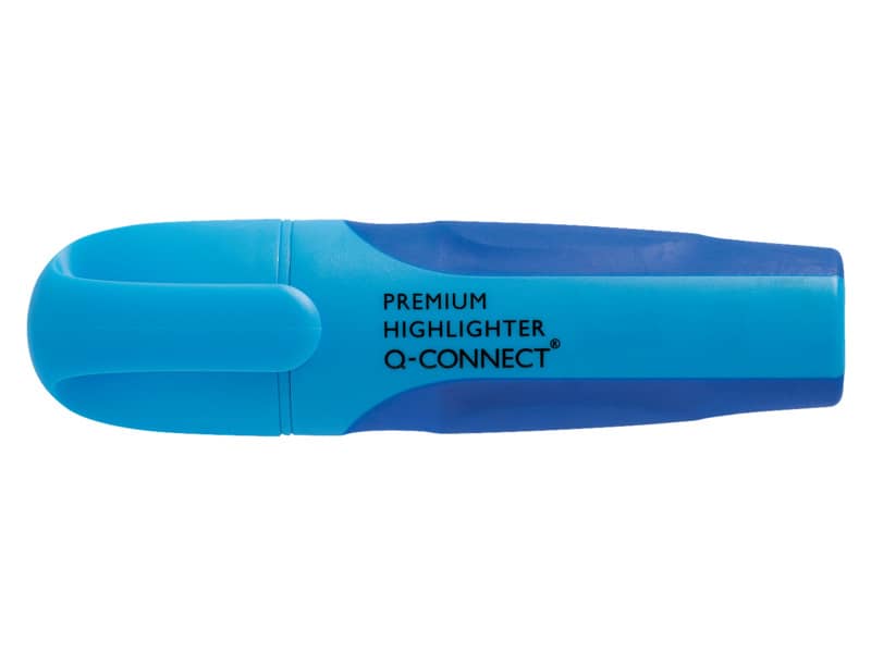 Evidenziatore Q-Connect 2-5 mm blu  KF16038